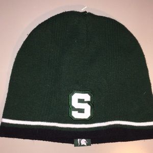 Michigan State University Spartan reversible hat